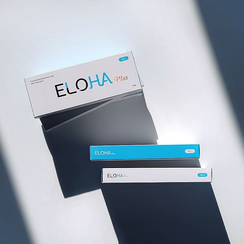 Eloha Plus vol.1 dermal filler HA 24 mg/mL with lidocaine 0.3%