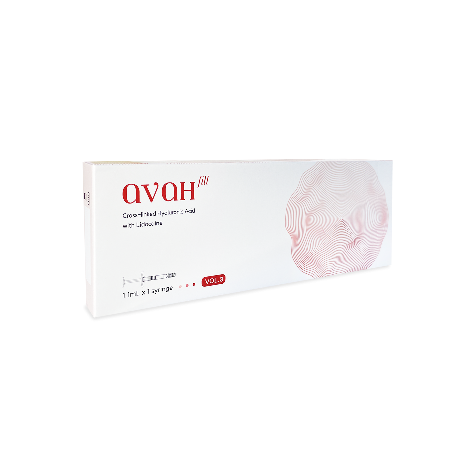 AVAHfill vol.3 dermal filler HA 24 mg/mL with lidocaine 0.3%